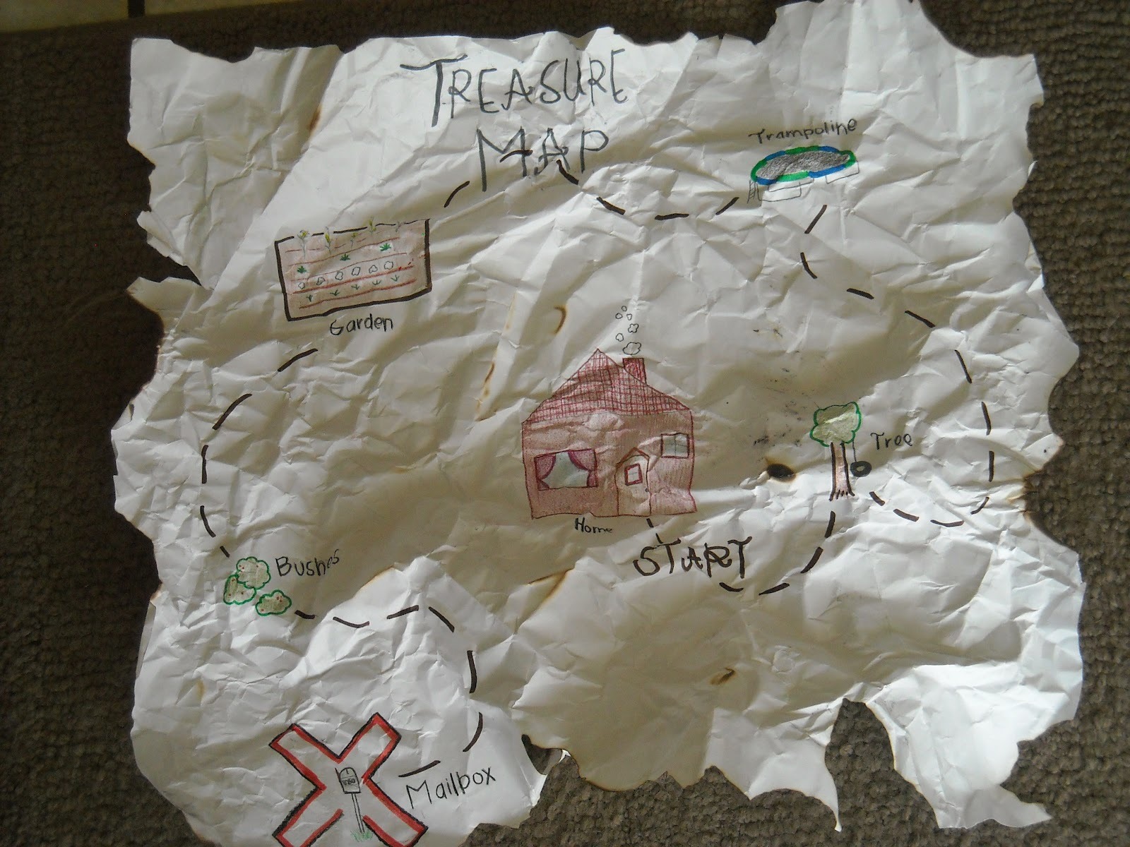 Make a Treasure Map - DIY